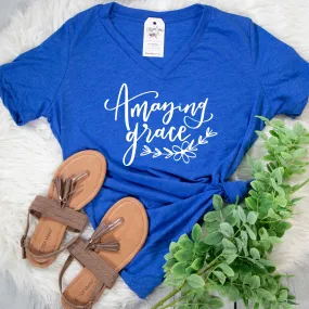 Amazing Grace Ladies V-Neck