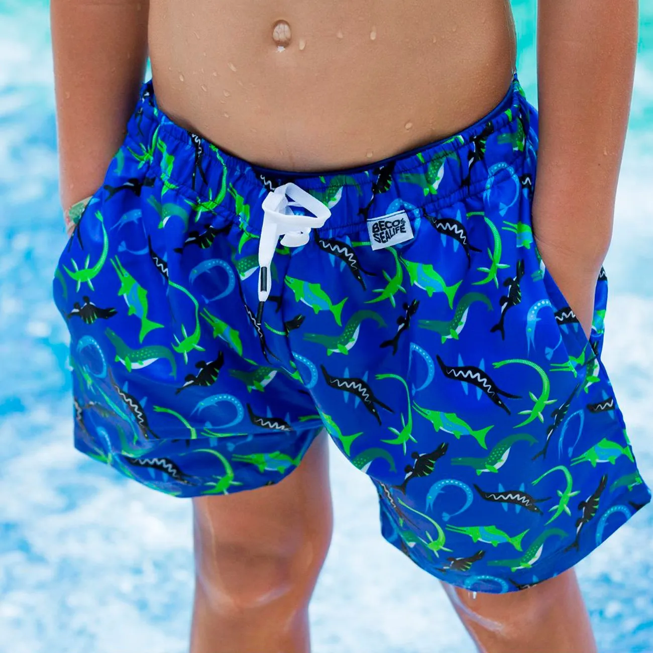 BECO Blue Ocean Dinos Shorts