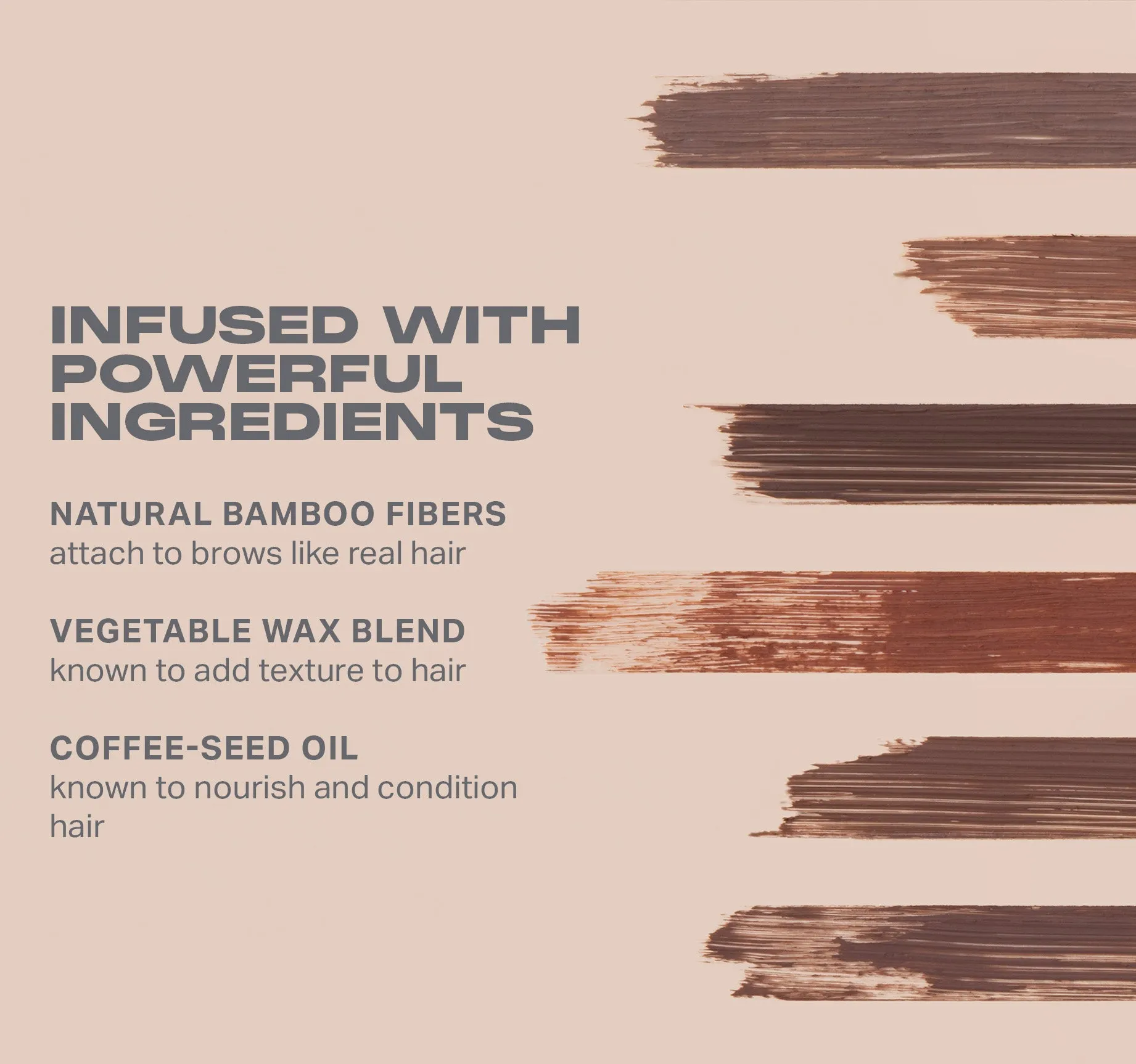 Brow Tease Fiber-Infused Volumizing Mousse - Cold Brew