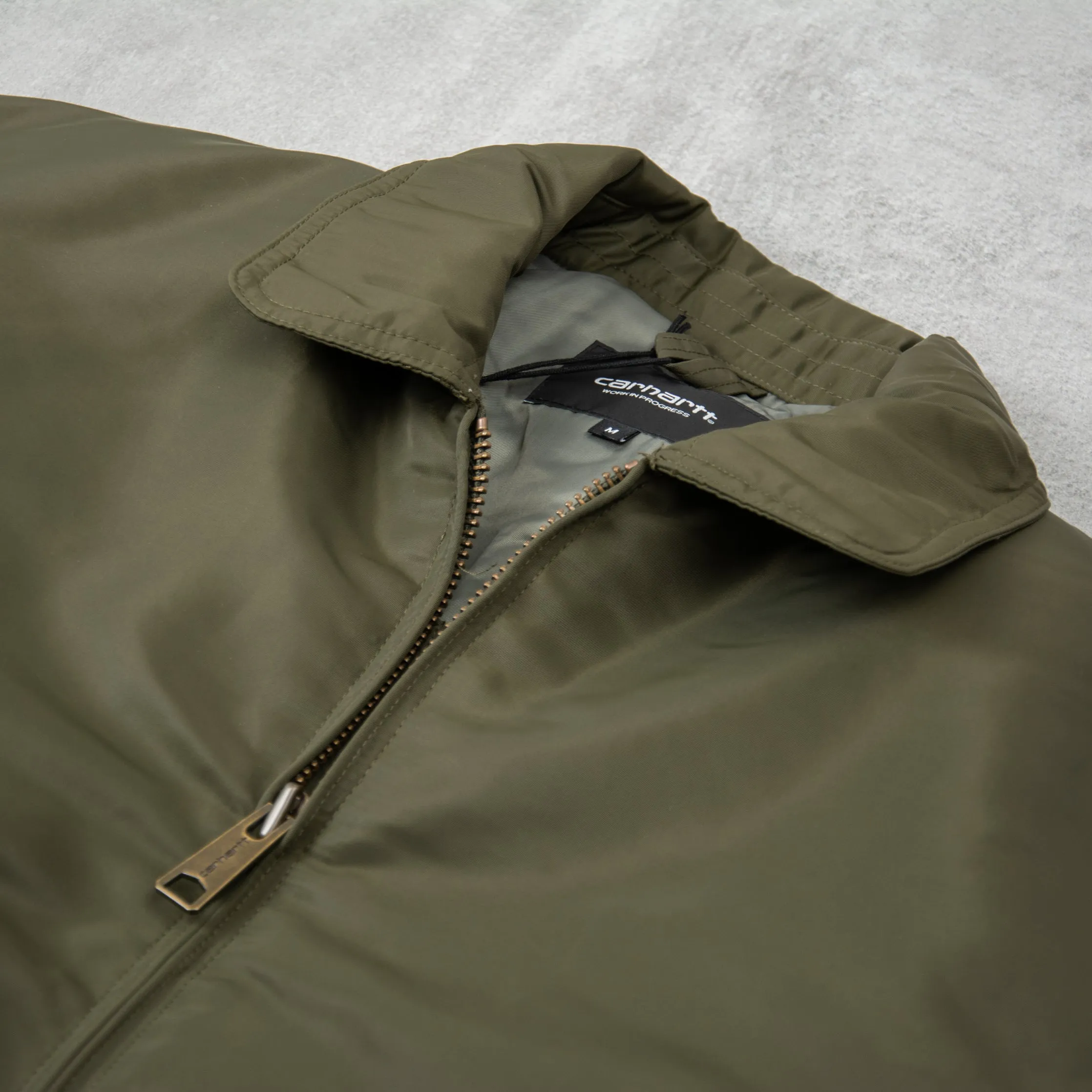 Carhartt WIP Olten Bomber - Plant / Smoke Green