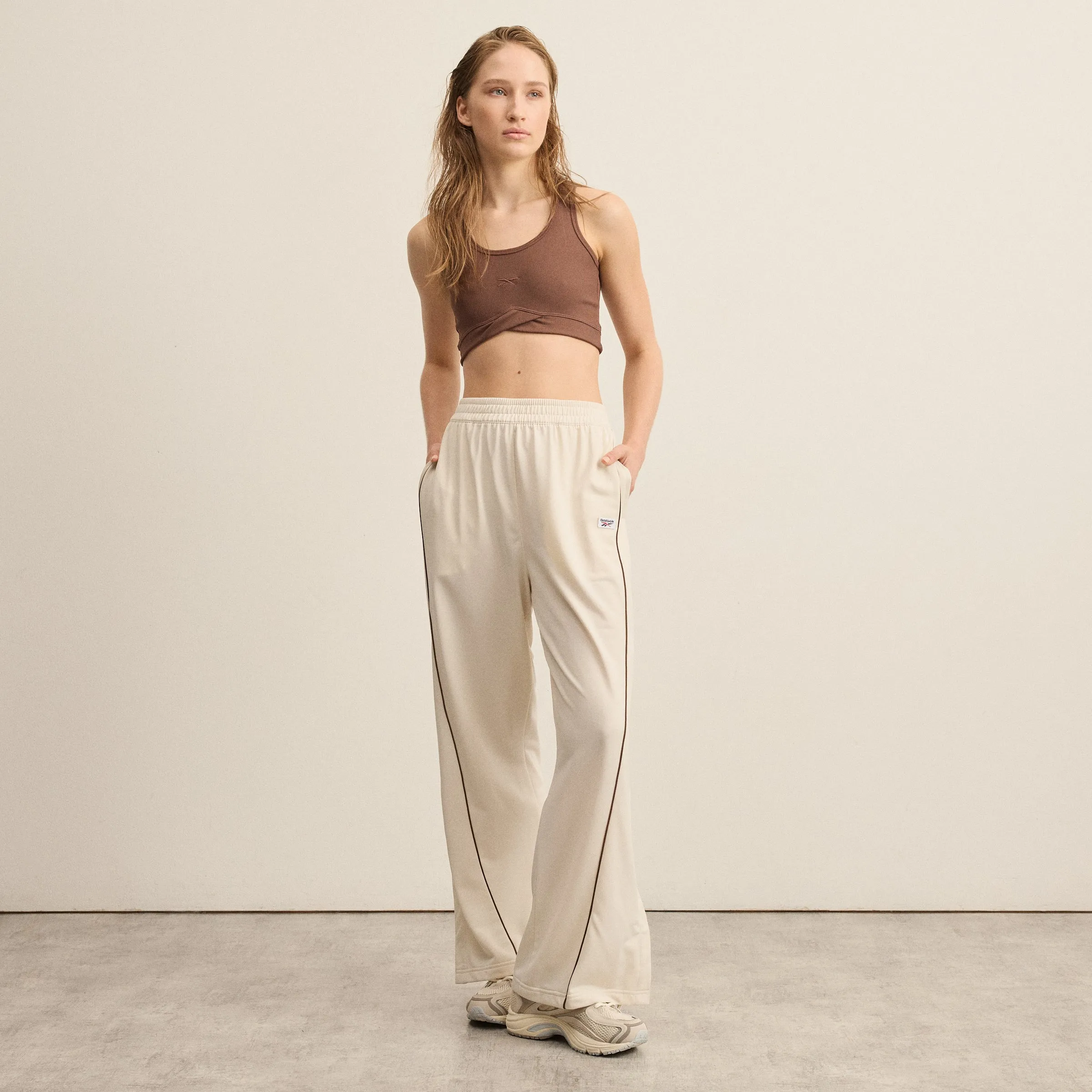 Classics Basketball Track Pants Bone