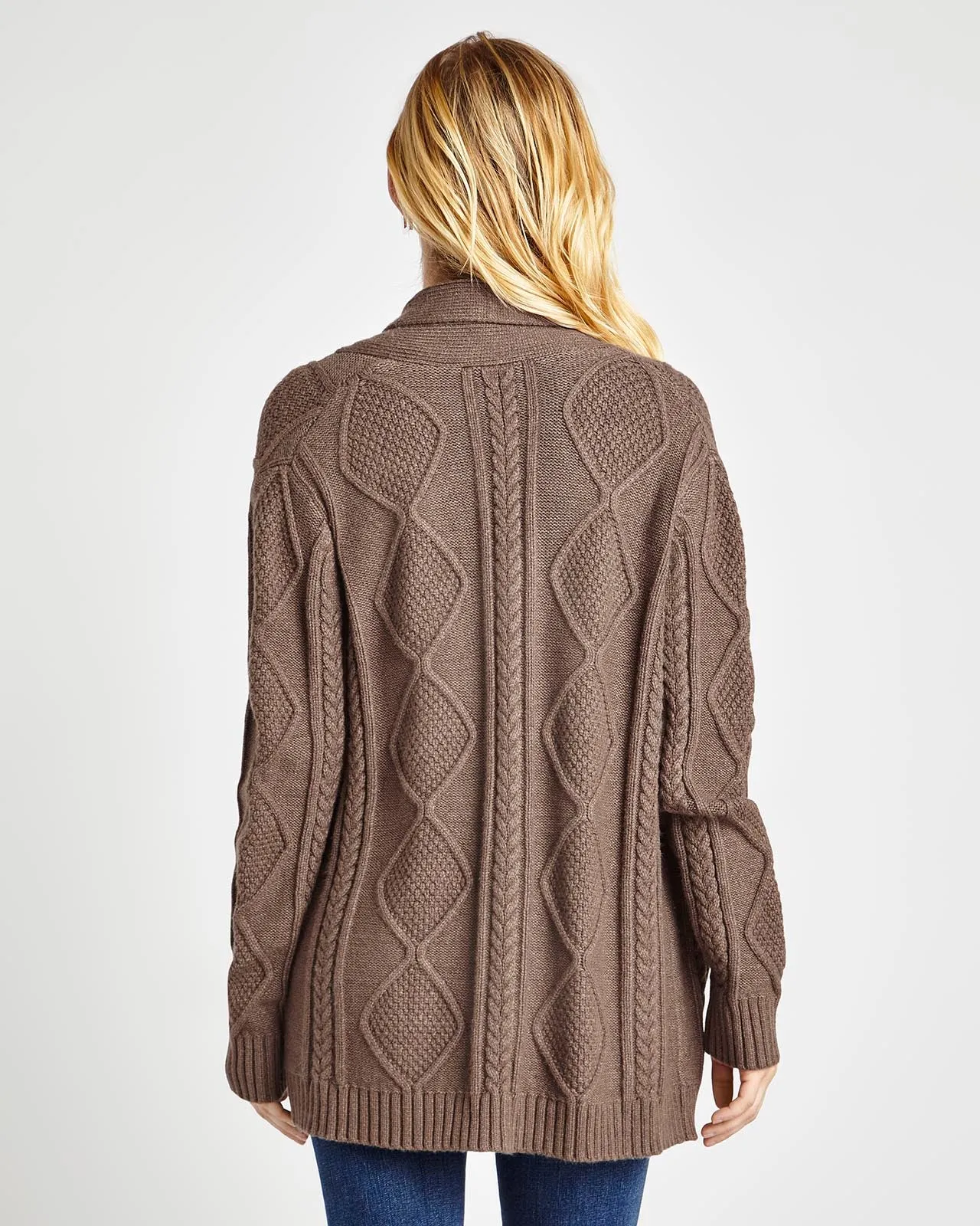 Cora Cable Open Cardigan