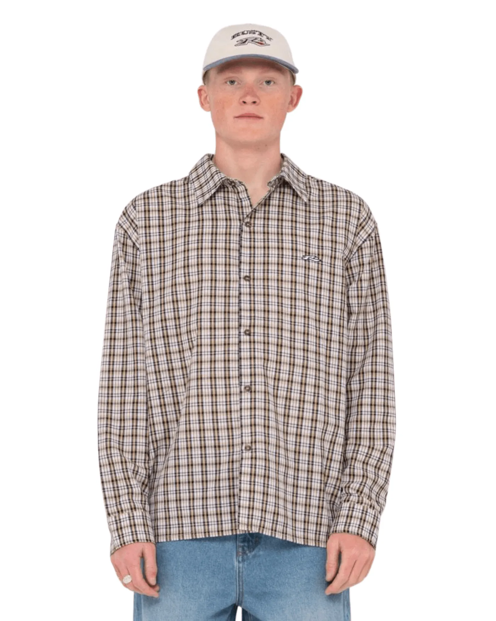 Datsun Check Long Sleeve Shirt