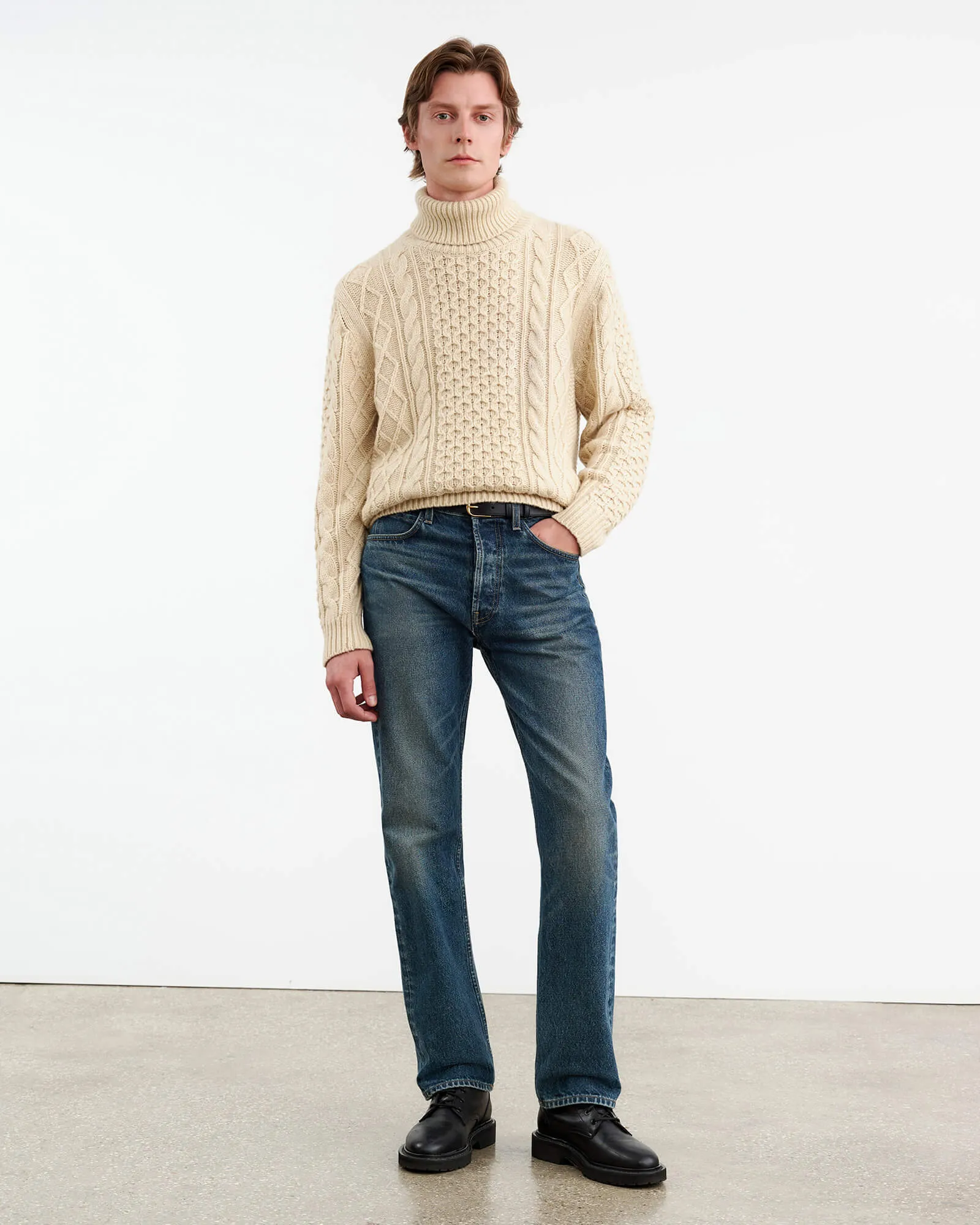 DEWEY TURTLENECK SWEATER