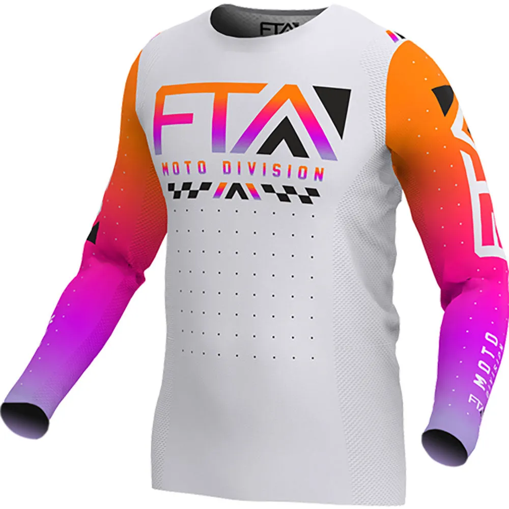 FXR STYLZ Moto Offroad Jersey Supernova White