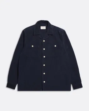 Hiro Shirt - Navy Corduroy