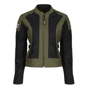 JODIE Motorcycle Summer Jacket - Khaki Green