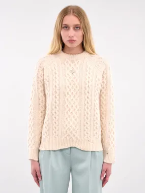 Knitted Sweater (COPML128Y3008-BEIGE)