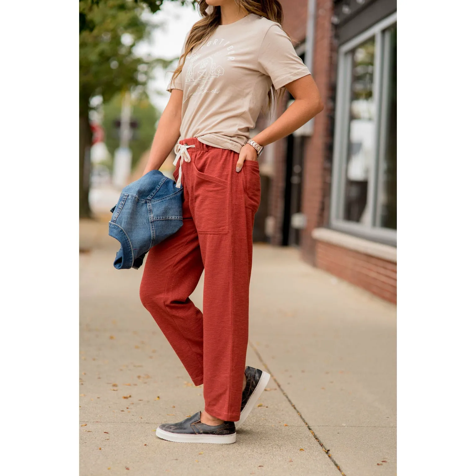 Lovely & Relaxed Drawstring Joggers