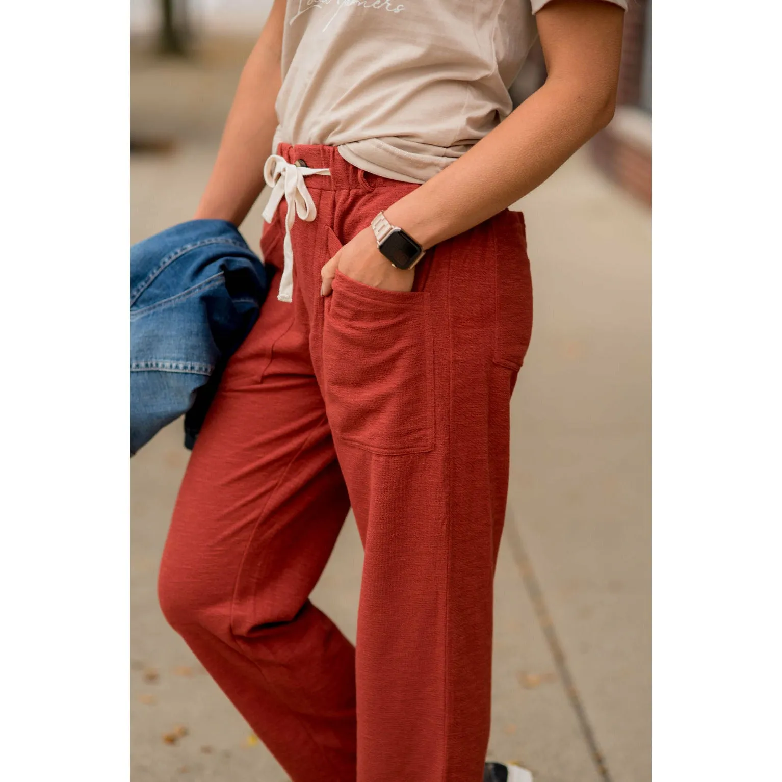 Lovely & Relaxed Drawstring Joggers