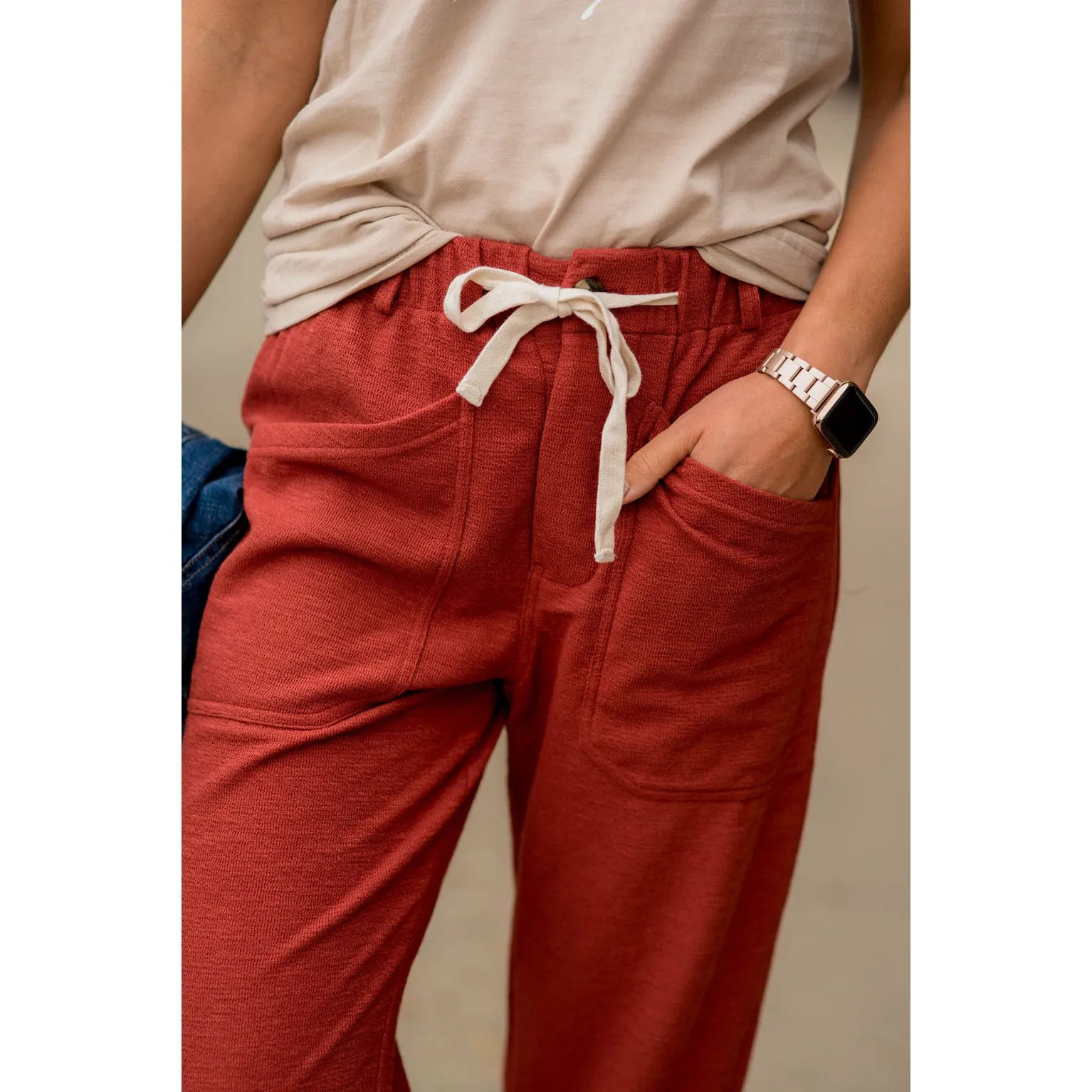 Lovely & Relaxed Drawstring Joggers