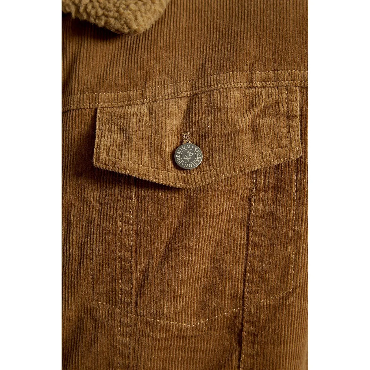 Marlon Corduroy Aviator Jacket