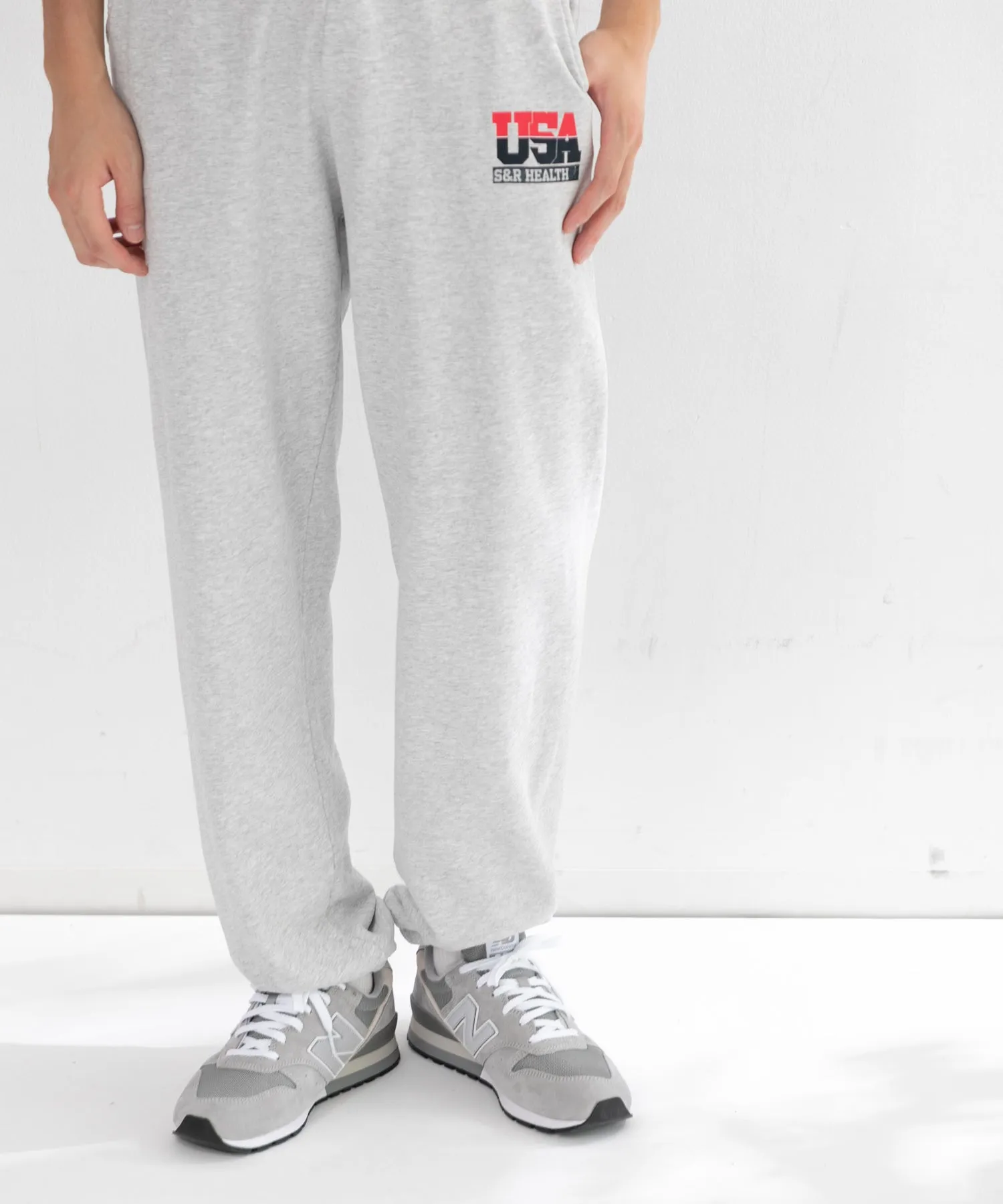 【MEN , WOMEN】Sporty&Rich Team USA Sweatpant