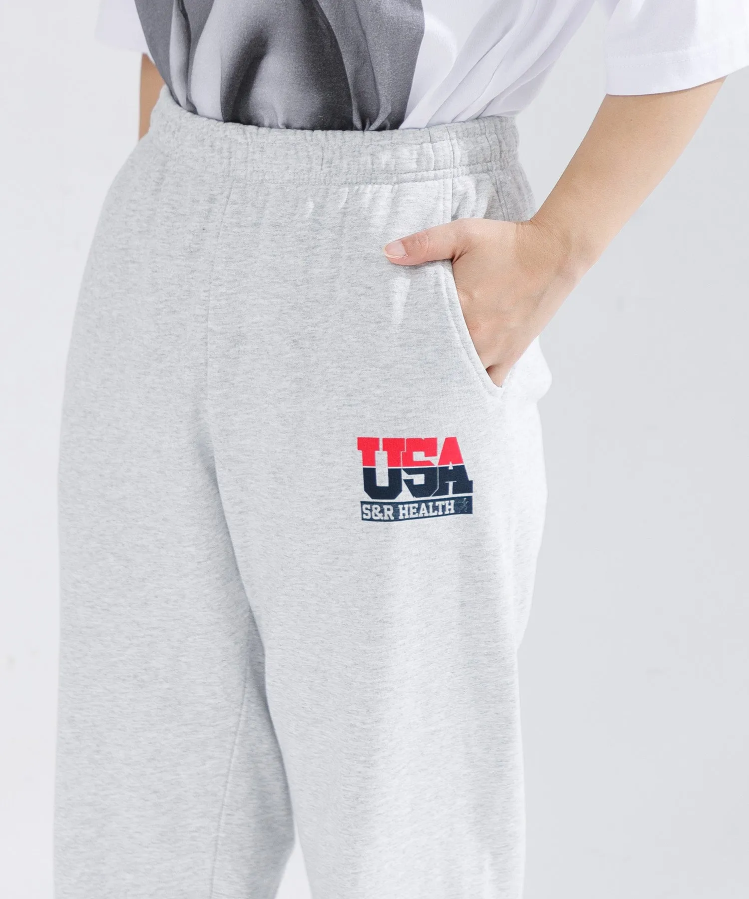 【MEN , WOMEN】Sporty&Rich Team USA Sweatpant