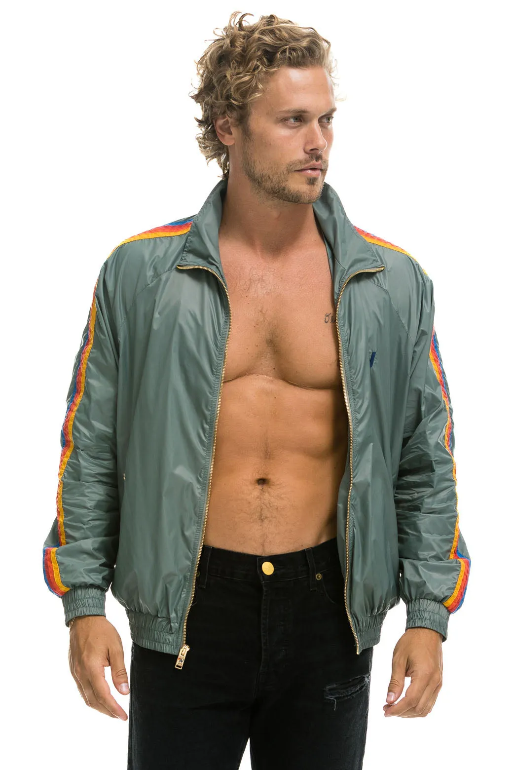 MEN'S 4 STRIPE WINDBREAKER -  SEDONA