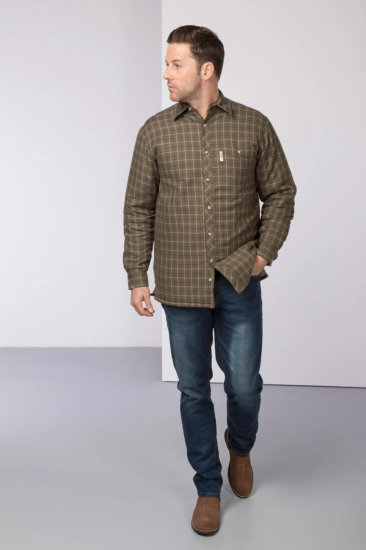 Men's Padded Country Shirt