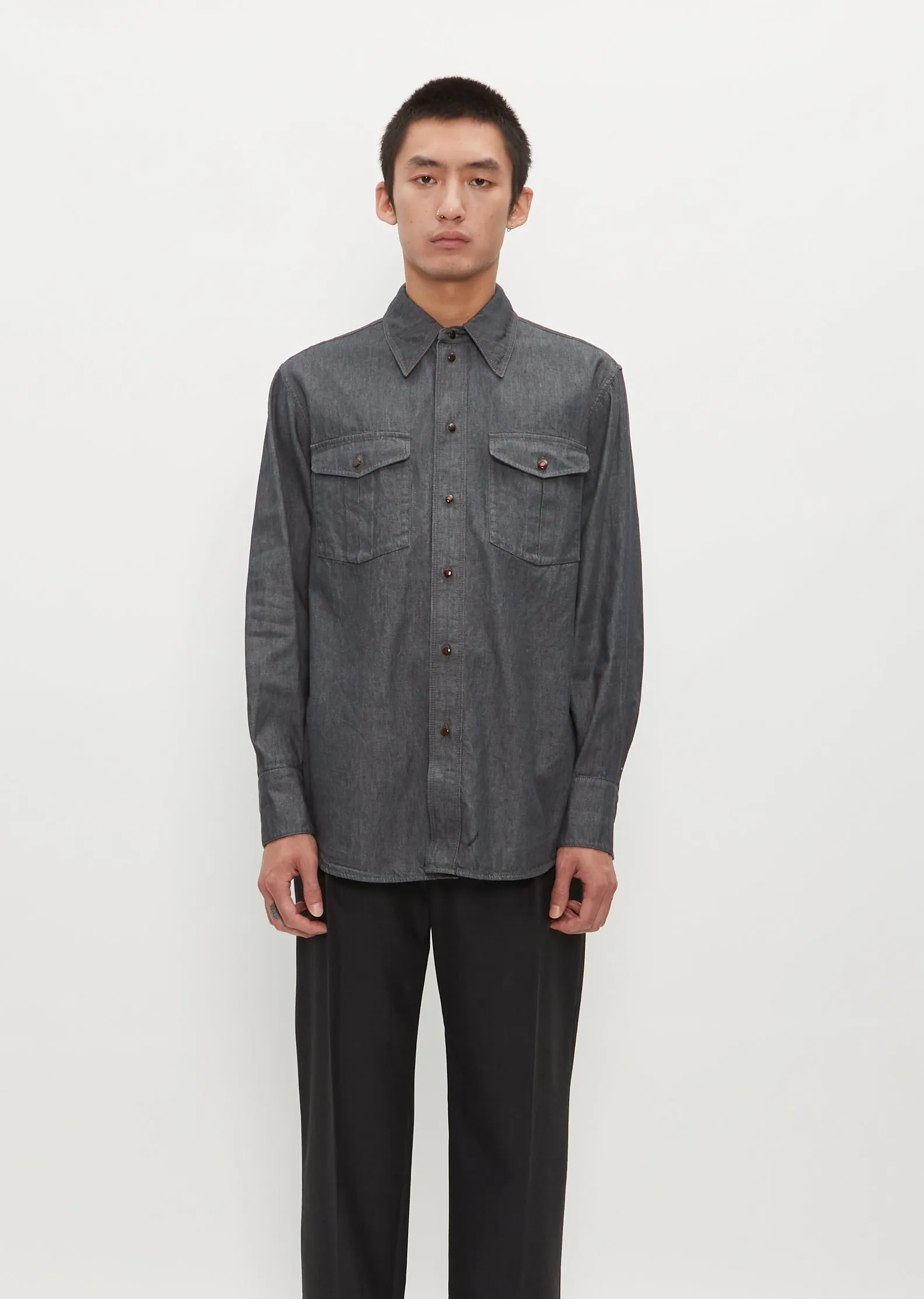 Men's Relaxed Western Shirt