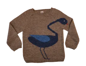 NW604 INDIGO FLAMINGO SWEATER