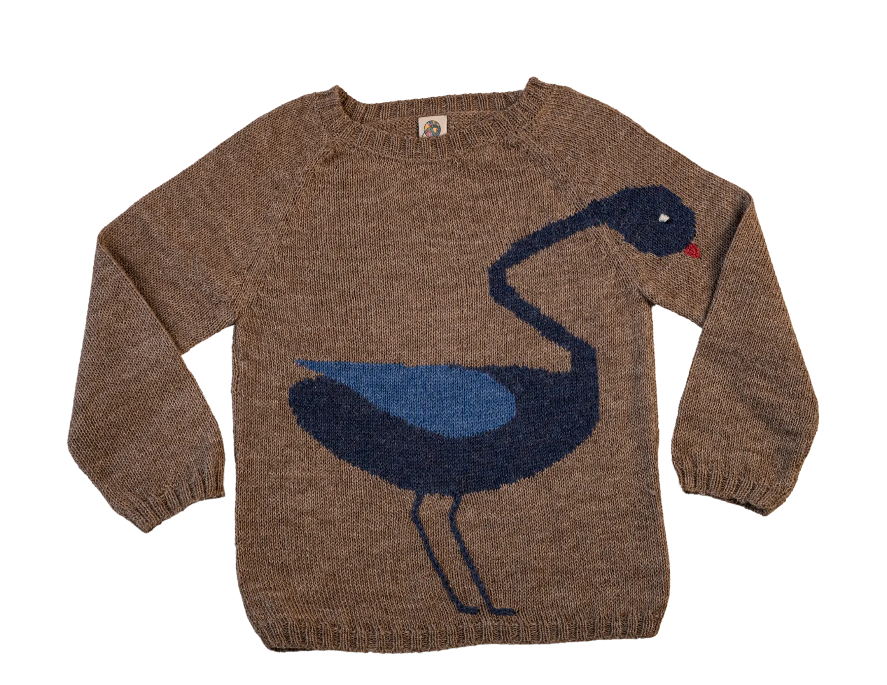 NW604 INDIGO FLAMINGO SWEATER