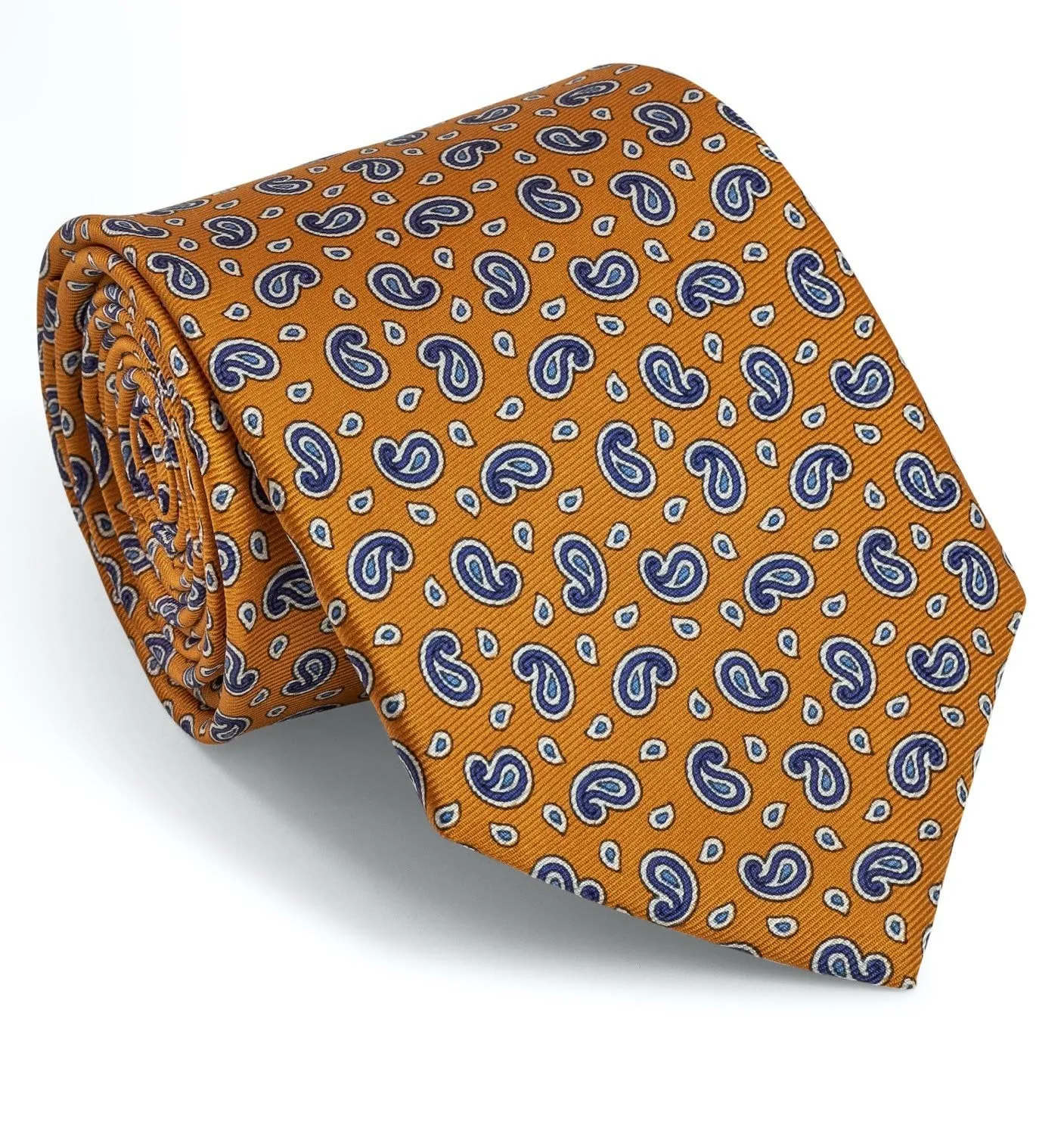 Pawleys Paisley: Tie - Orange