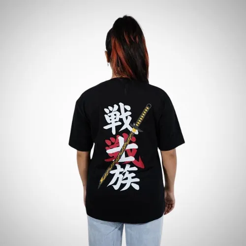 "Samurai" "Concept" "Heartless" Graphic T-Shirt By DemonWear Combo Pack Of 3 for Her