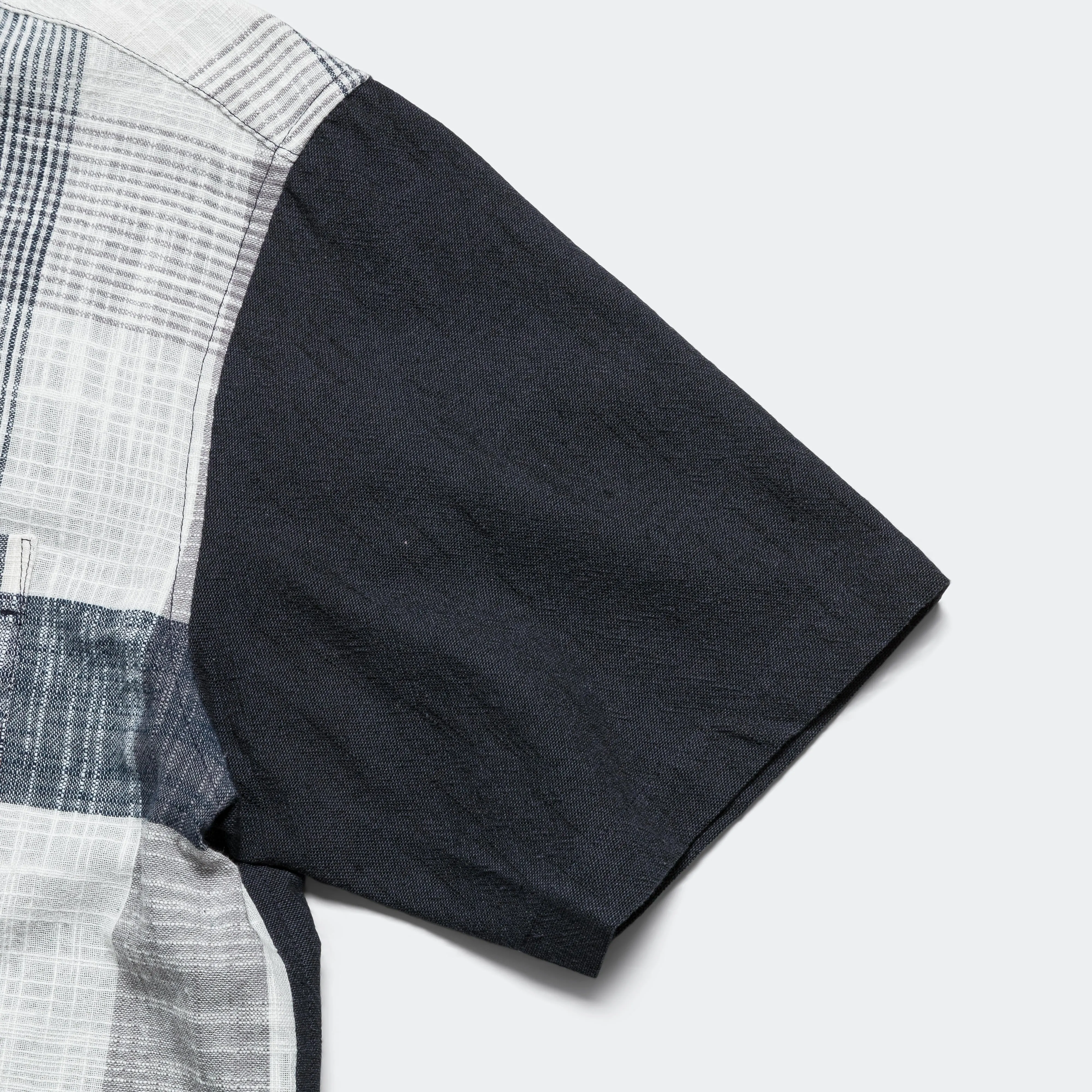 Relaxed Shirt - Navy/White