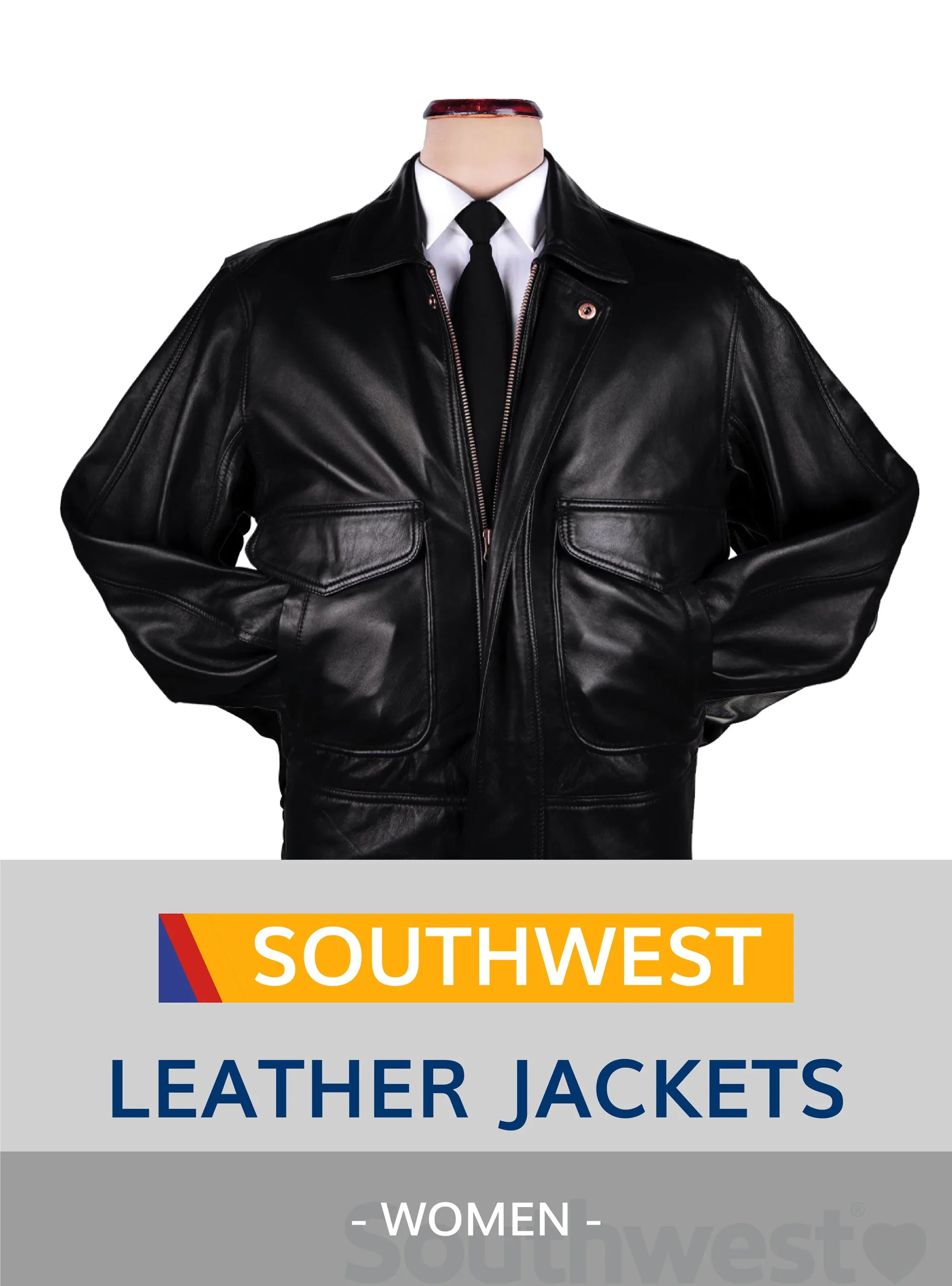 SOUTHWEST UNIFORM LEATHER JACKETS WOMEN