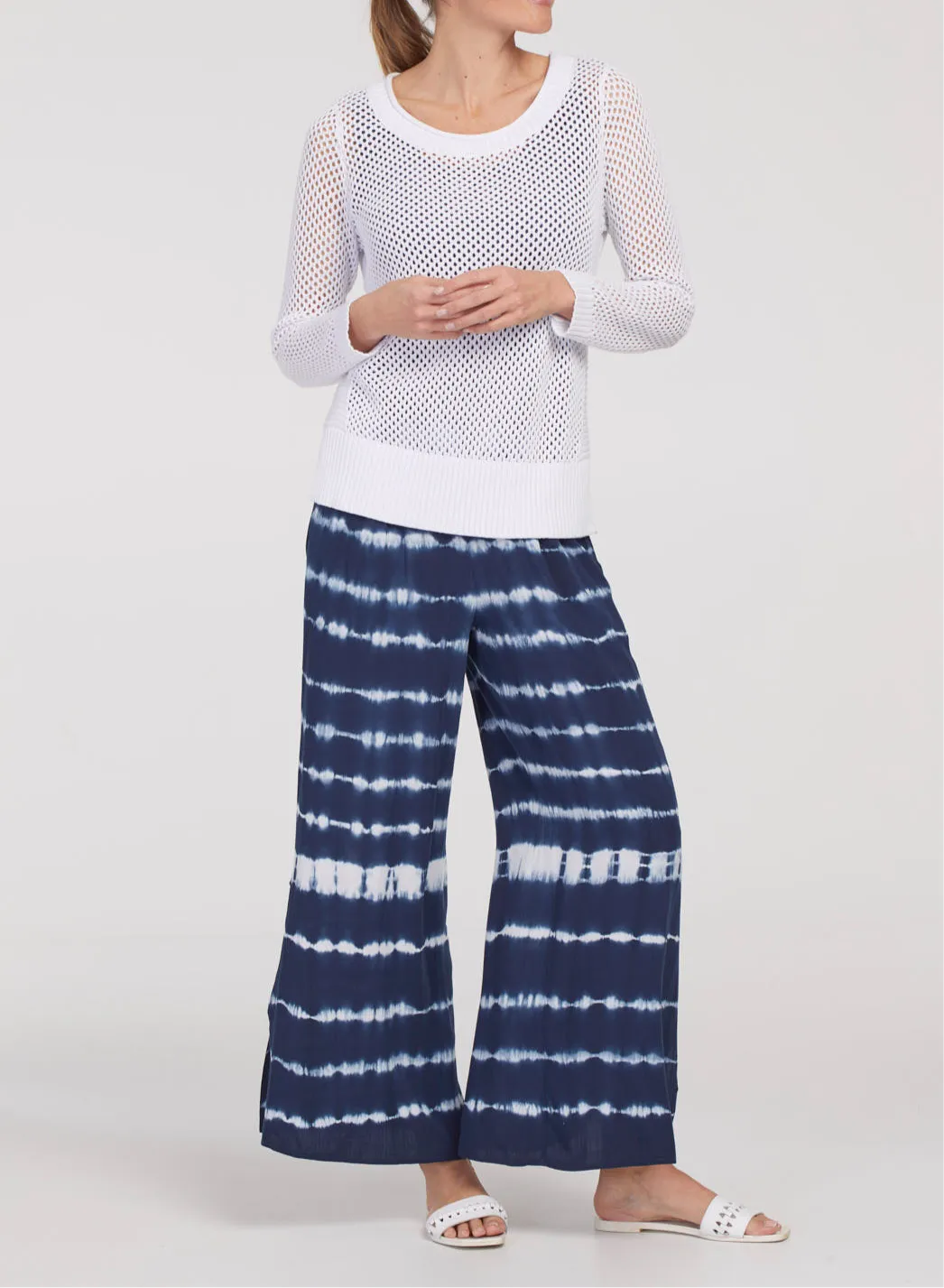 Tie Dye Relaxed Elastic Pants