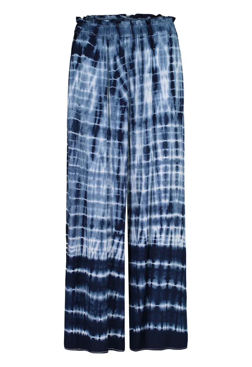 Tie Dye Relaxed Elastic Pants