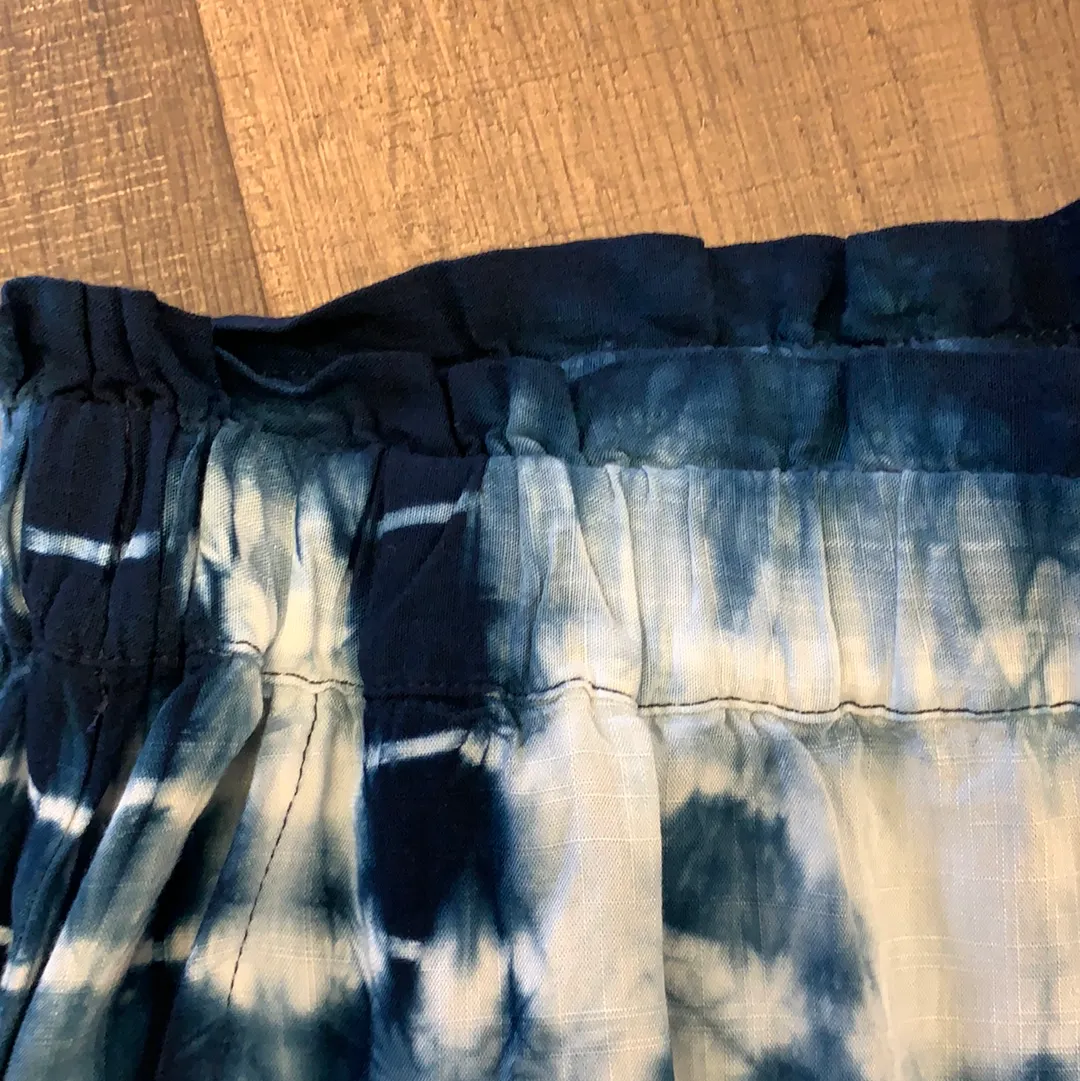 Tie Dye Relaxed Elastic Pants