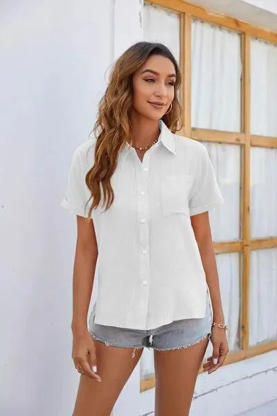 Timeless Style: Women's Classic Short Sleeve Shirt