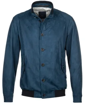 Wayne Skintex Blouson Blue