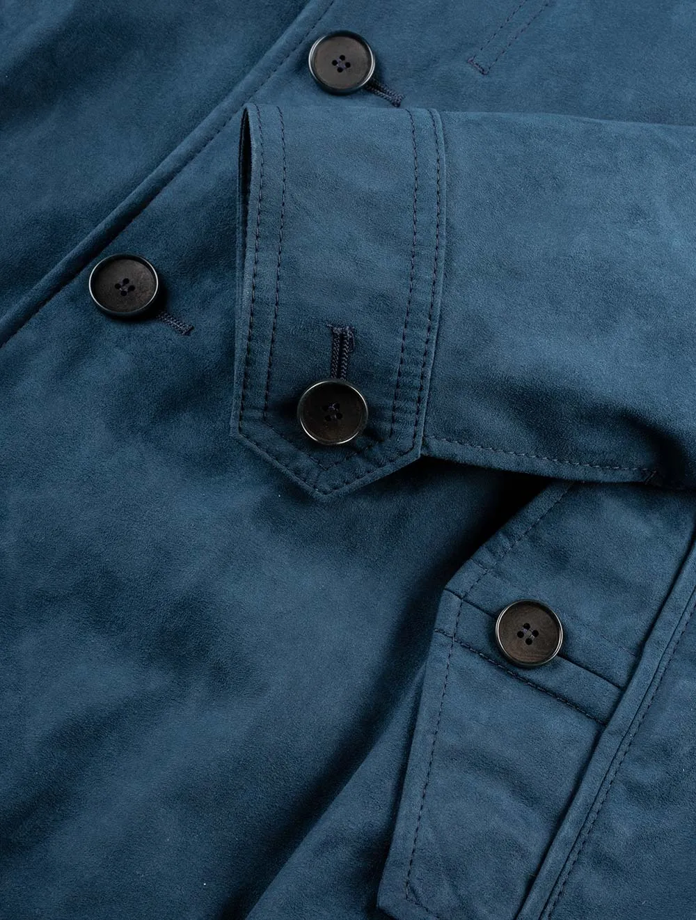 Wayne Skintex Blouson Blue