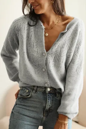 Women's Cozy Knit Sweater Cardigan